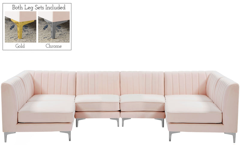 Alina - 6 Piece Modular U-Shaped Sectional
