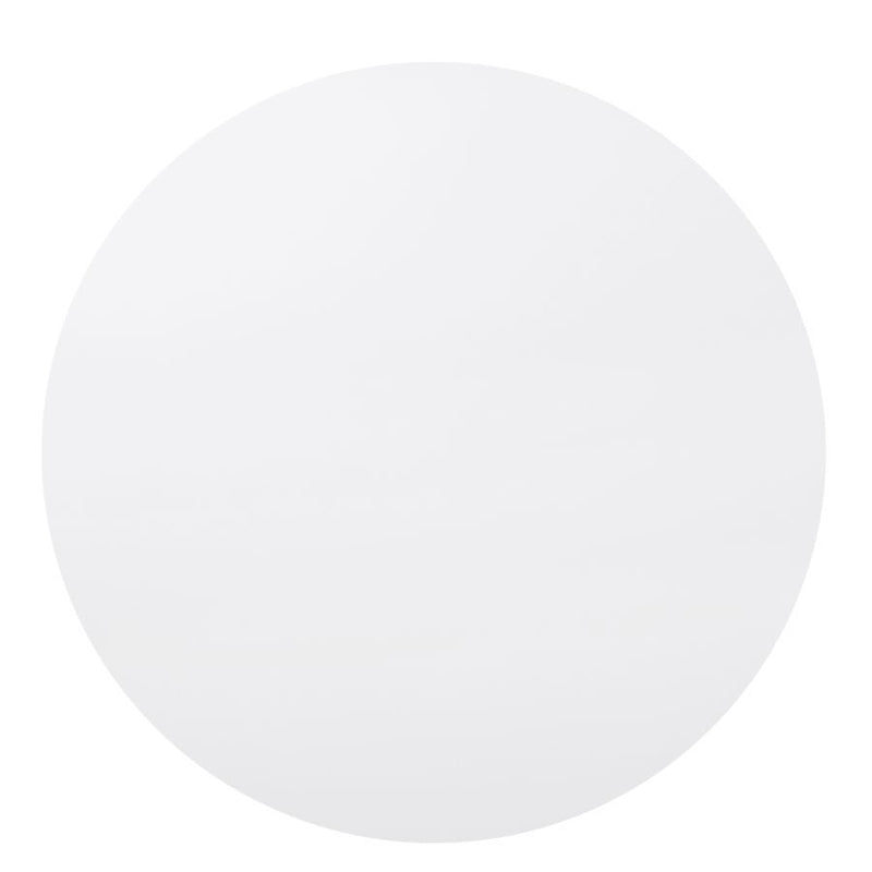 Lowry - Round Wood Top Dining Table - White