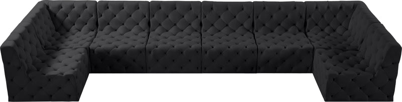 Tuft - Modular Sectional 8 Piece - Black - Modern & Contemporary