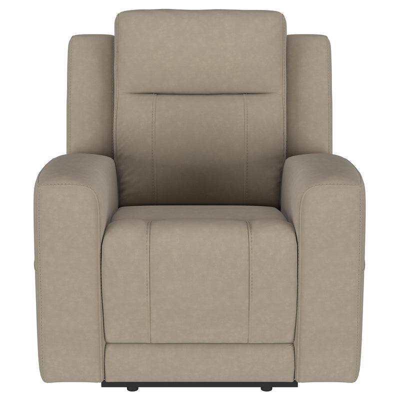 Brentwood - Upholstered Recliner Chair - Taupe