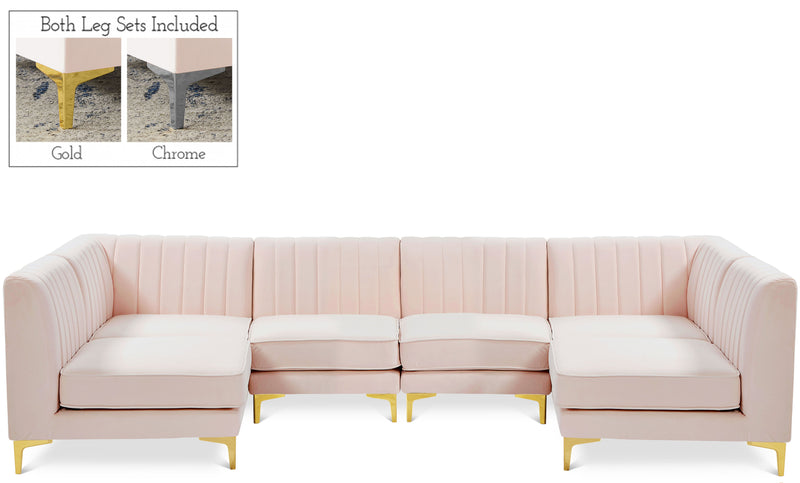 Alina - 6 Piece Modular U-Shaped Sectional