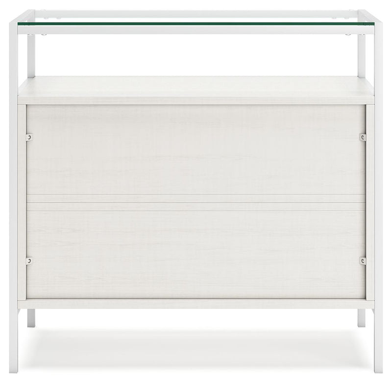 Deznee - White - Small Bookcase