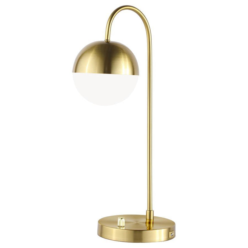 Merrick - Round Arched Table Lamp - Gold