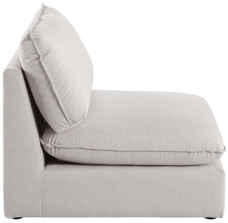 Mackenzie - Armless Chair - Beige