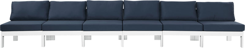 Nizuc - Outdoor Patio Modular Sofa Armless - Navy