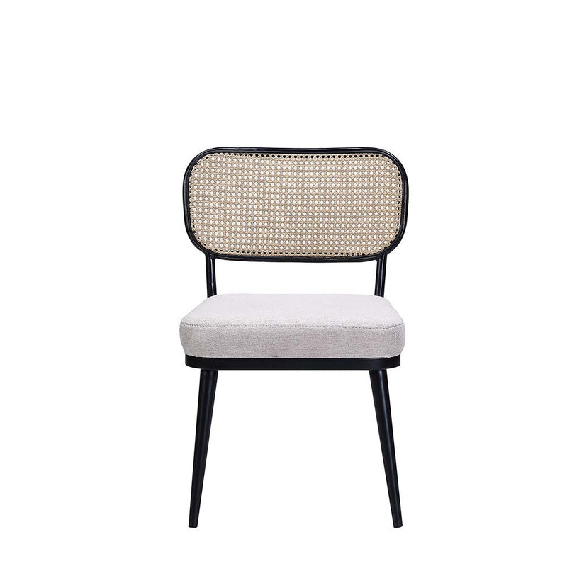 Frydel - Chair & Table - Black Finish