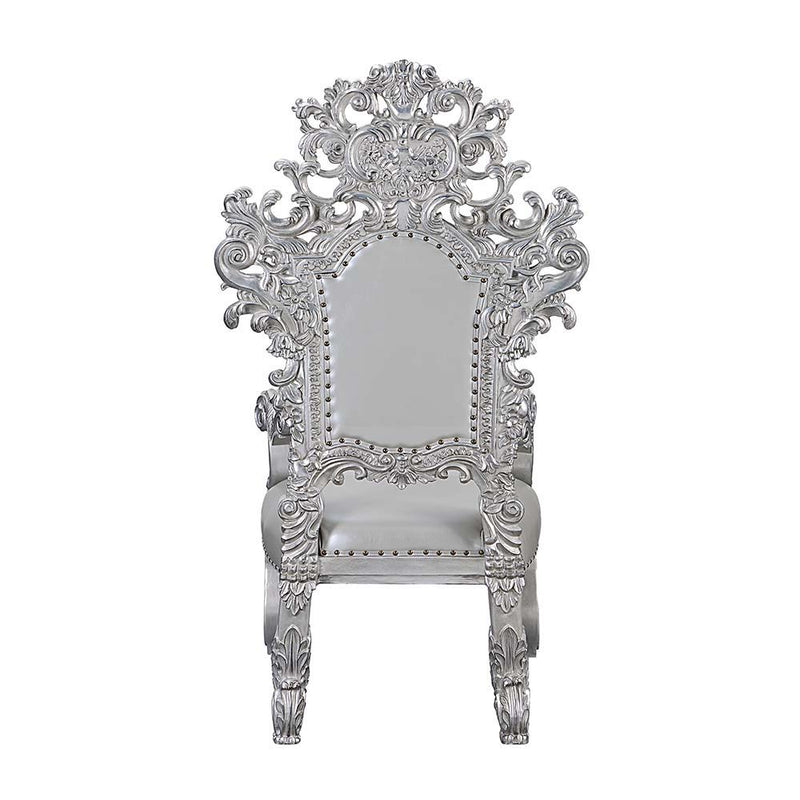 Valkyrie - Arm Chair (Set of 2) - Antique Platinum