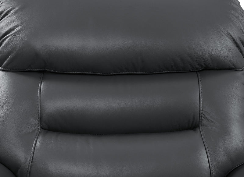 Lamruil - Sofa - Gray Top Grain Leather