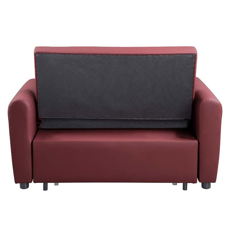 Caia - Sofa - Red Fabric