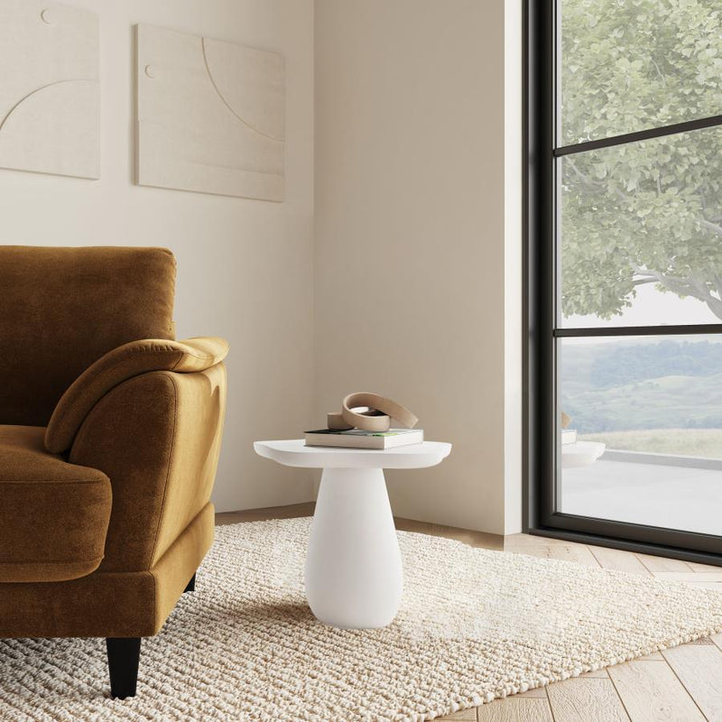 Perth - Side Table With Cloud-Shaped Top