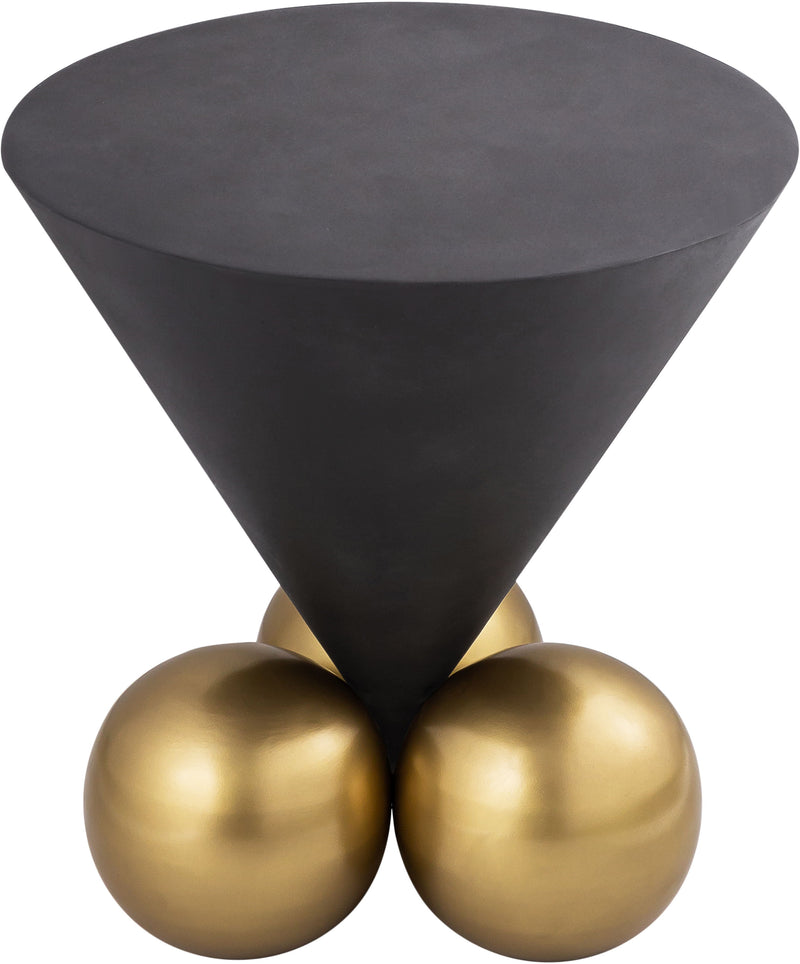 Naples - End Table - Gray Cement