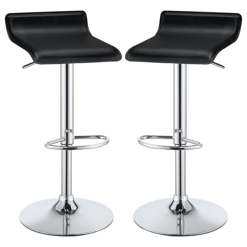 Bidwell - Upholstered Adjustable Bar Stool (Set of 2)