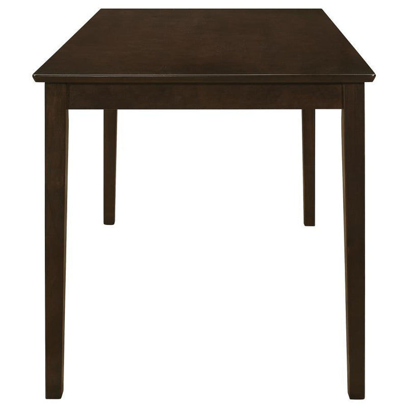 Guillen - 5 Piece Rectangular Dining Table Set - Cappuccino