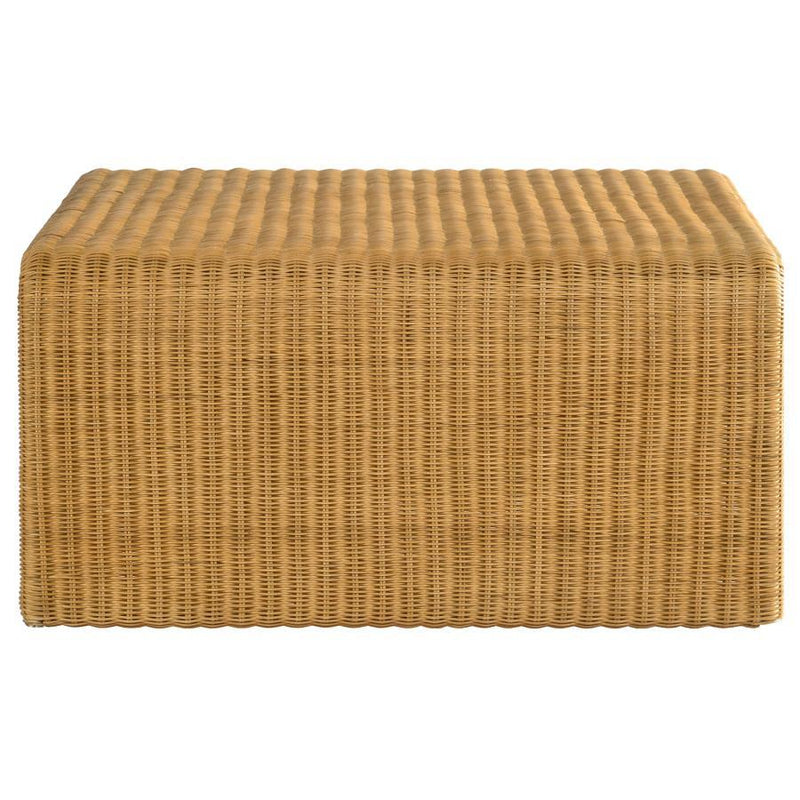 Cahya - Square Woven Rattan Coffee Table - Natural
