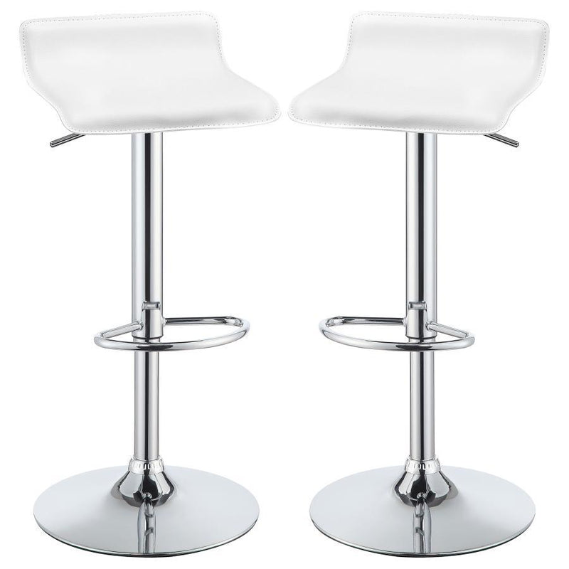 Bidwell - Upholstered Adjustable Bar Stool (Set of 2)