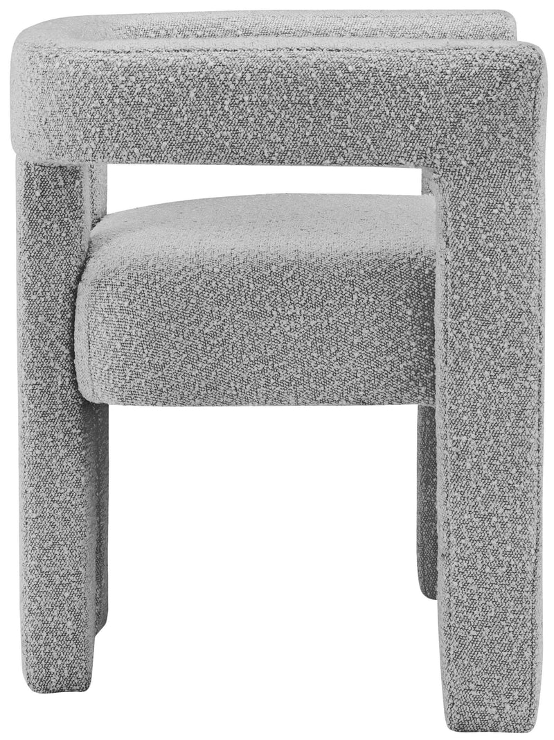 Athena - Boucle Fabric Dining Chair