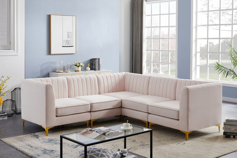 Alina - 5 Piece Modular Corner Sectional