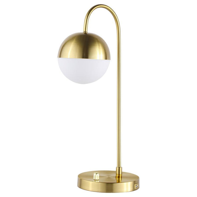 Merrick - Round Arched Table Lamp - Gold