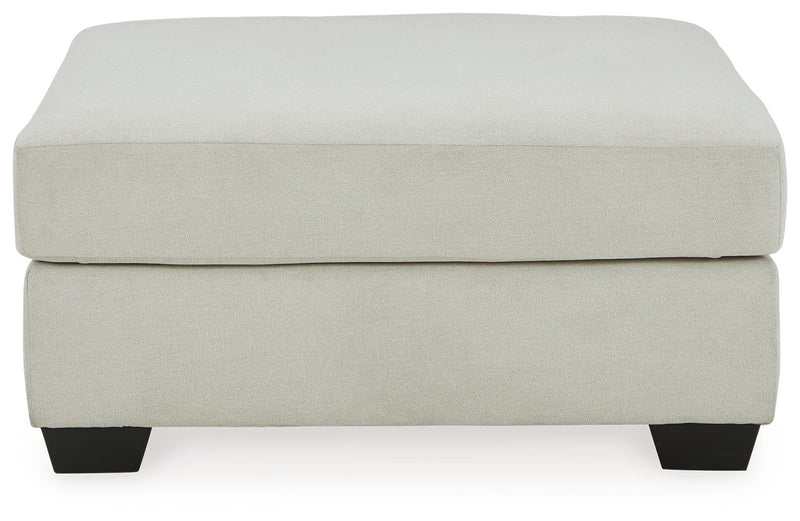 Lowder - Stone - Oversized Accent Ottoman