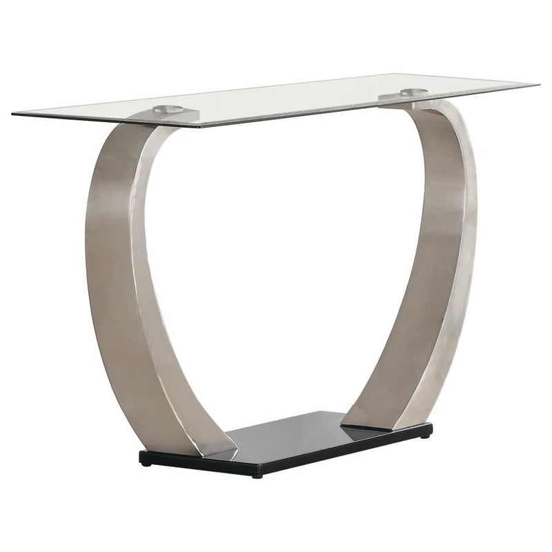 Pruitt - Rectangular Sofa Table - Satin