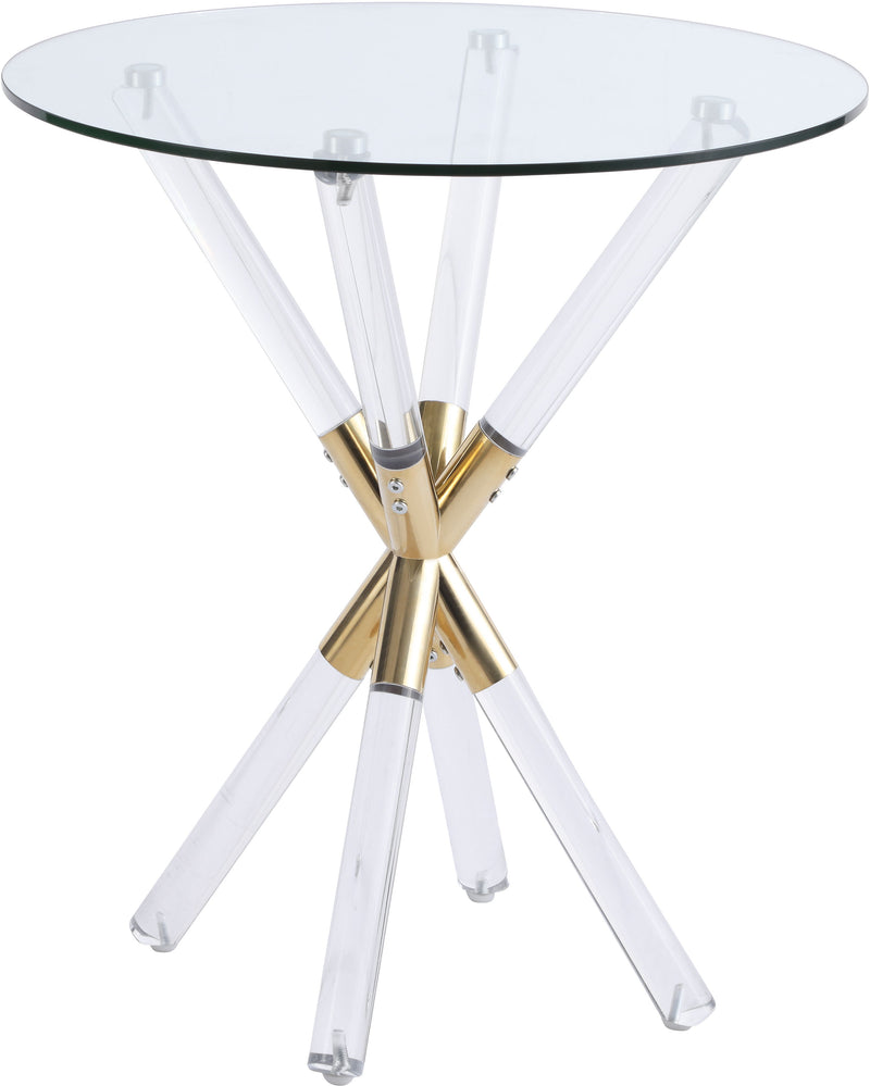 Mercury - End Table - Gold