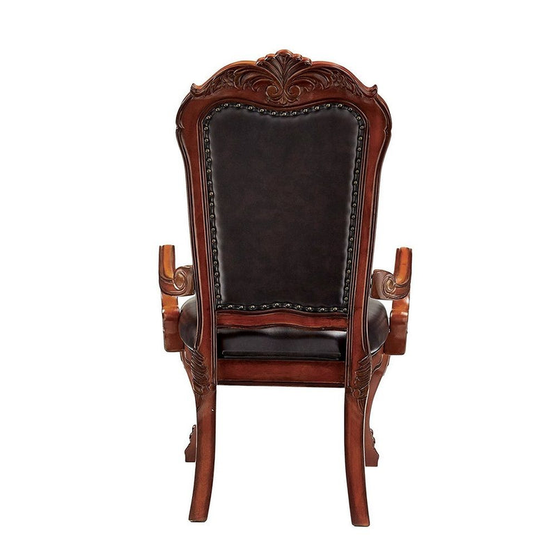 Dresden - Chair (Set of 2) - PU & Cherry Oak