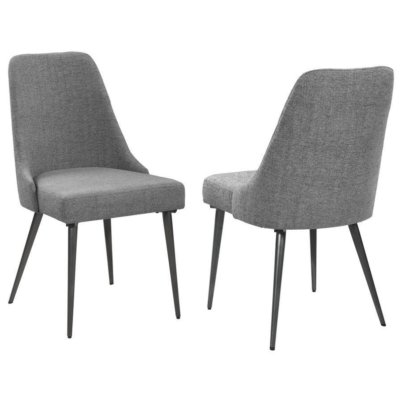 Alan - Upholstered Dining Chairs (Set of 2) - Grey