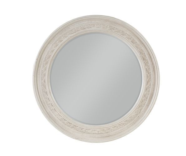 Roselyne - Mirror - Antique White Finish