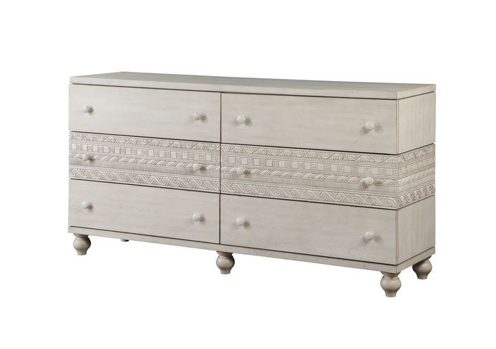 Roselyne - Dresser - Antique White Finish