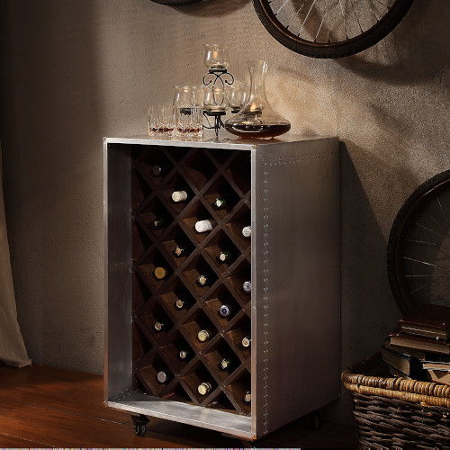 Brancaster - Wine Cabinet - Aluminum