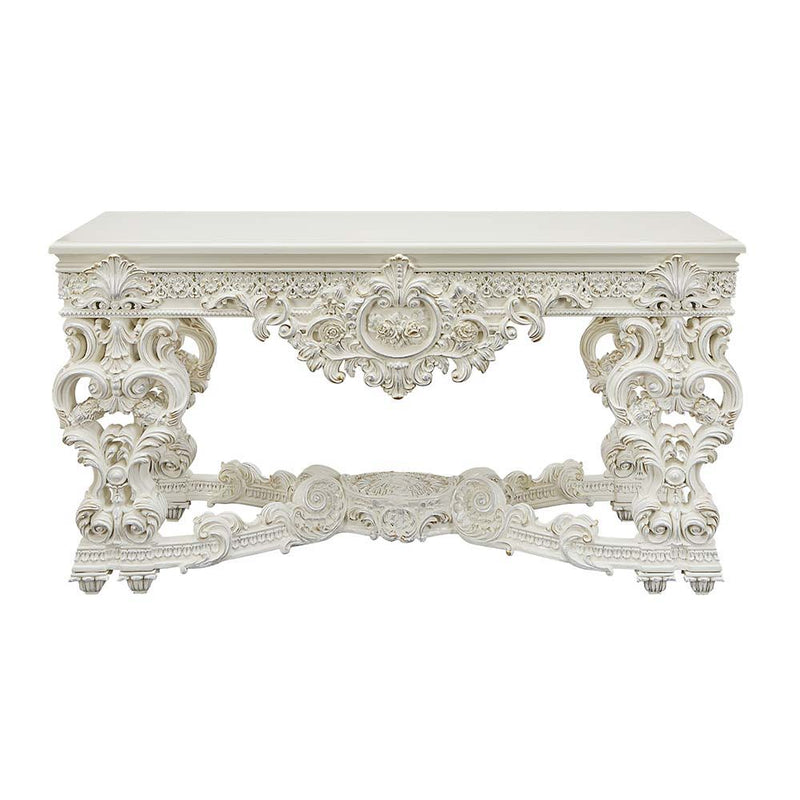 Adara - Sofa Table - Antique White Finish