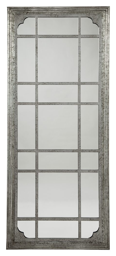 Remy - Antique Gray - Floor Mirror