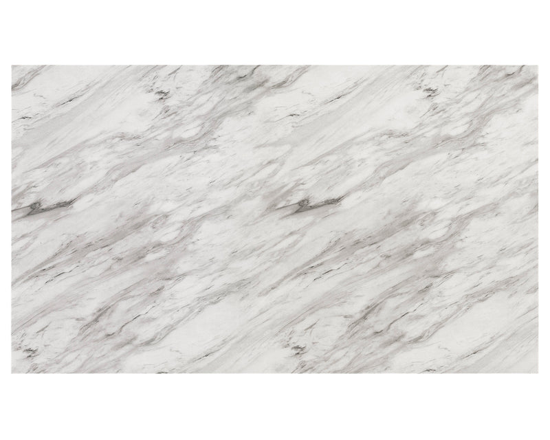 Vance - Faux Marble Dining Table - White
