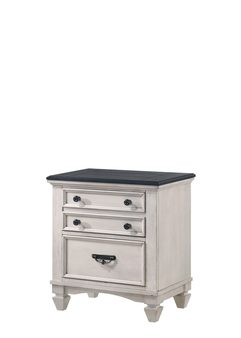 Sawyer - Accent Nightstand - Antique White