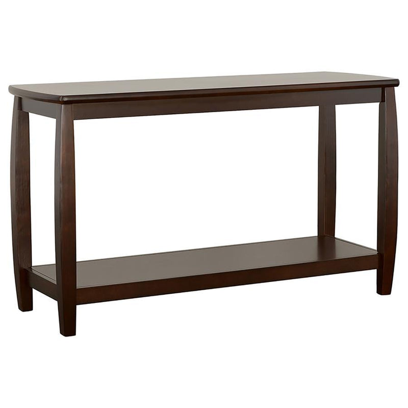 Dixon - Rectangular Sofa Table With Lower Shelf - Espresso