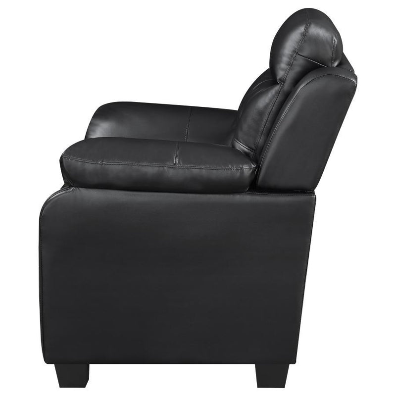 Finley - Tufted Upholstered Chair - Black