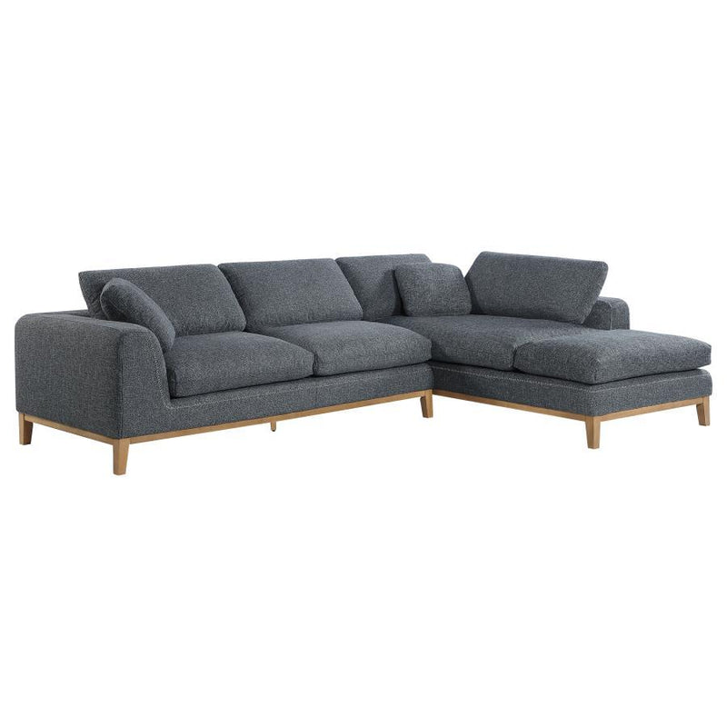Persia - 2-Piece Modular Sectional - Grey